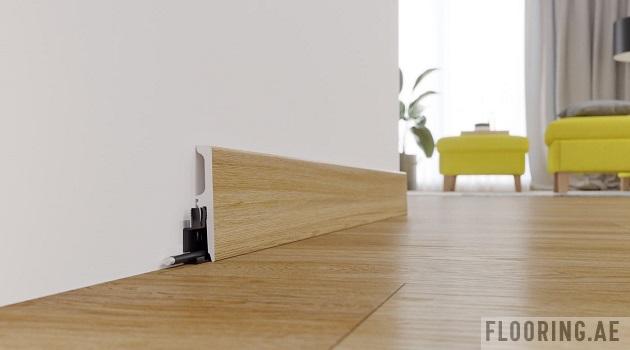 wooden skirting flooring